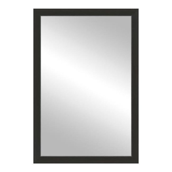 Timeless Frames Timeless Frames 55379 24 x 37 in. Port Framed Mirror; Espresso & Silver 55379